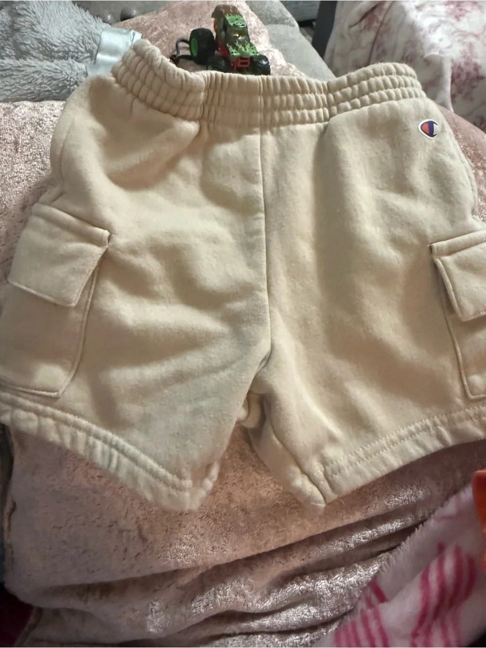 Champion Kids Matching Set Orange Top & Beige Bottoms